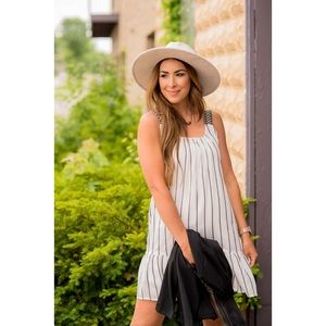 Betsey’s boutique diamond strap dress